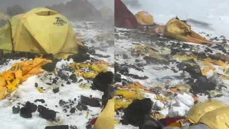 Campamento más alto del Everest sufre grave contaminación por desechos de expediciones