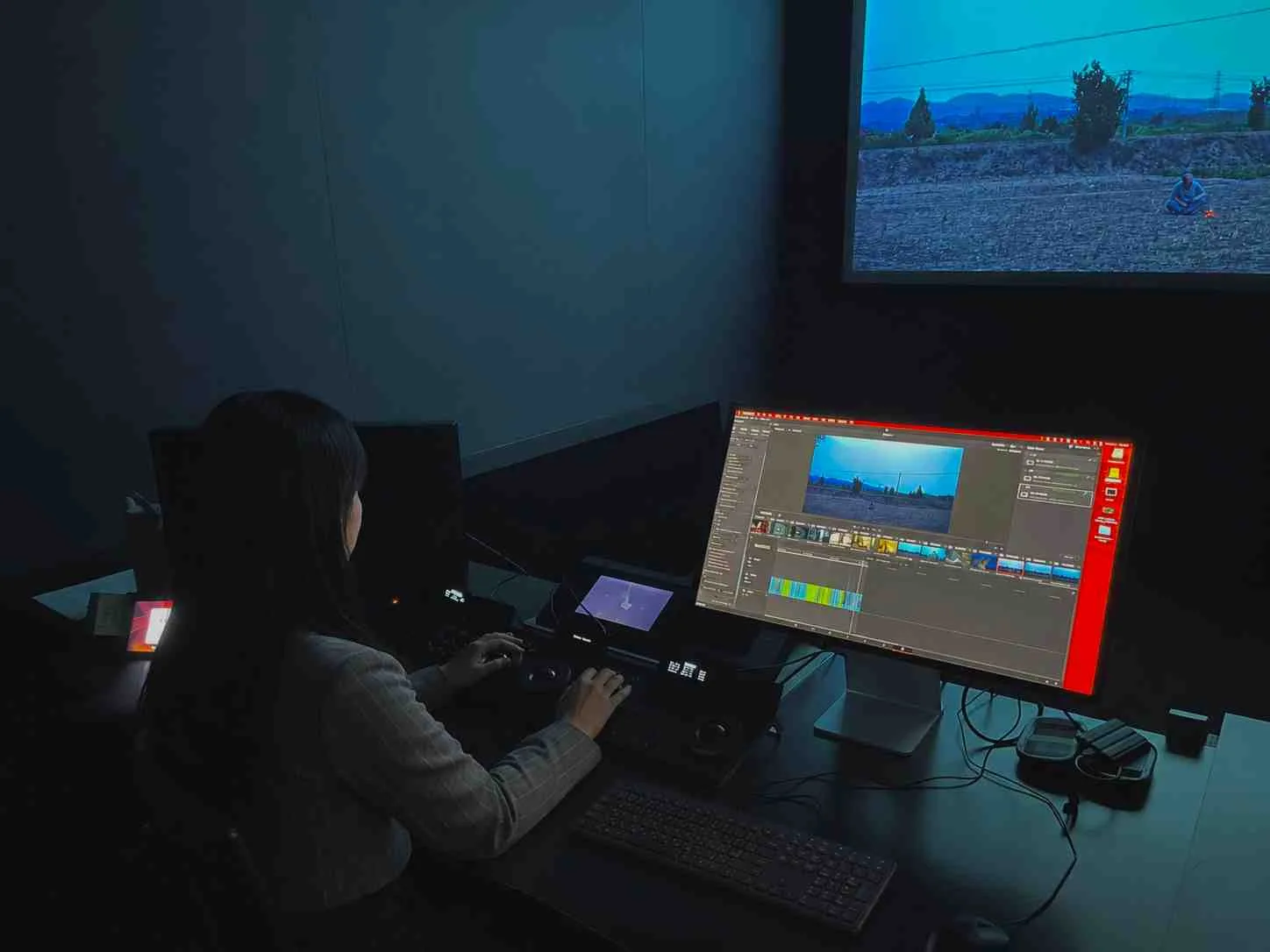 La clave para que una película luzca cinematográfica está en la gradación de color