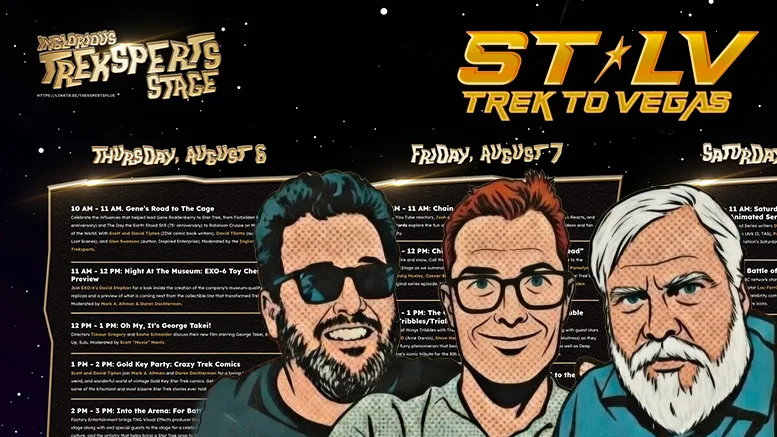 Los Treksperts de STLV 2026 traen reuniones y análisis profundos sobre Star Trek