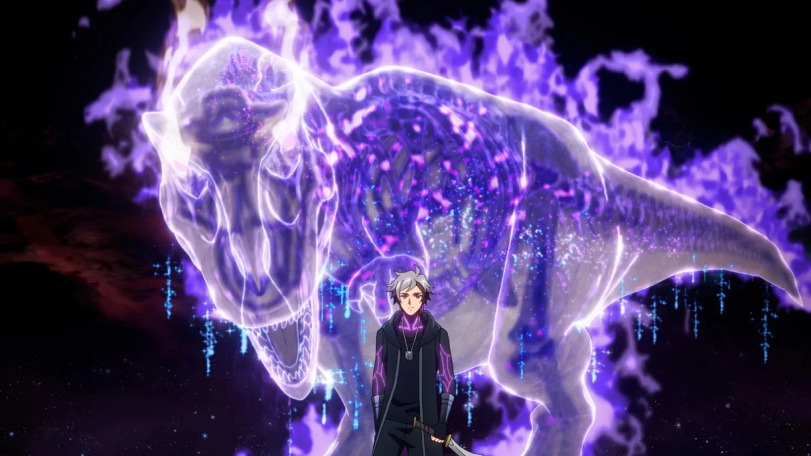 Nuevas series anime fusionan ninjas y dinosaurios en un escenario futurista