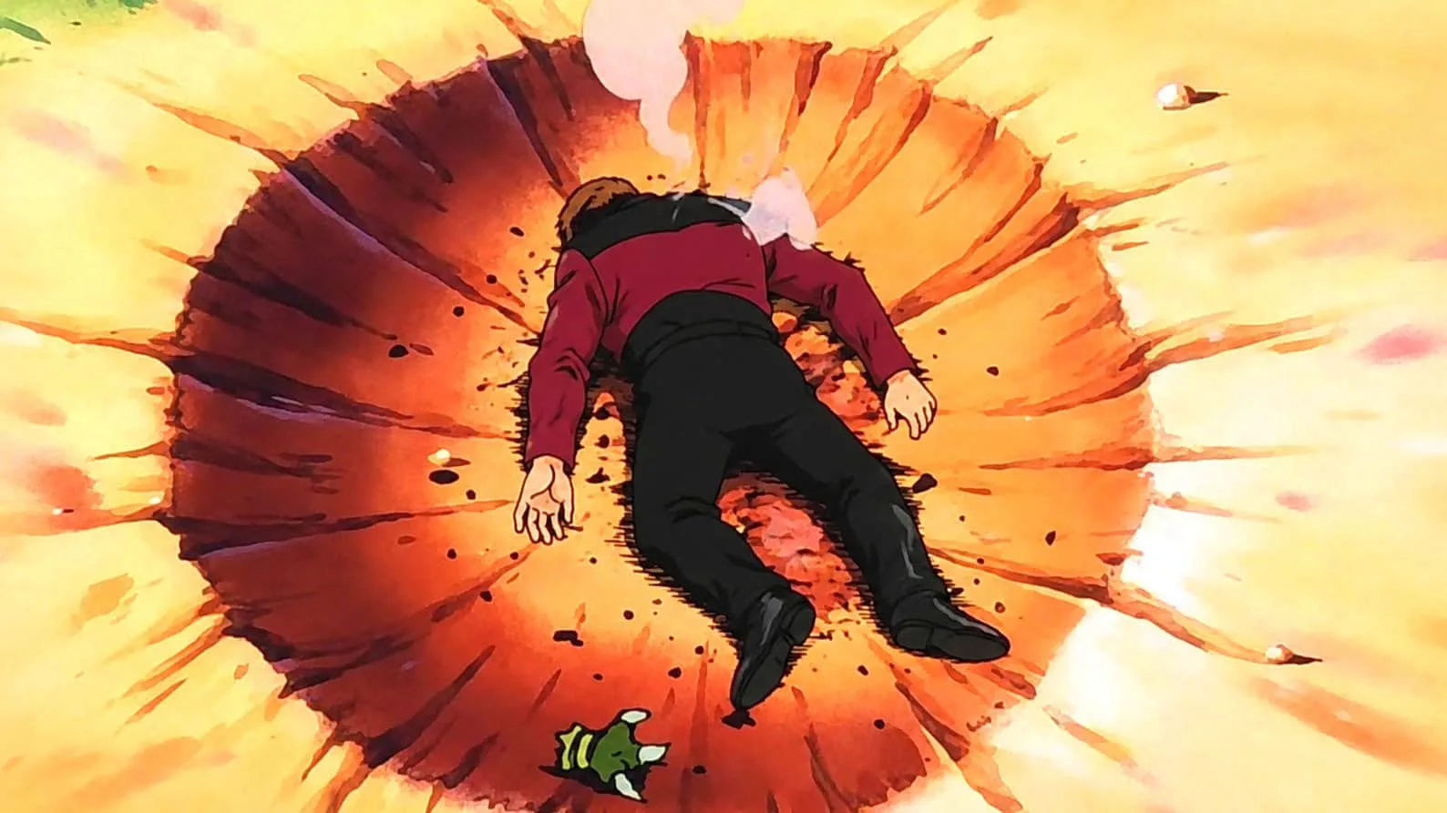 Un modelo de anime oculto en la escena de la muerte de un personaje de Star Trek