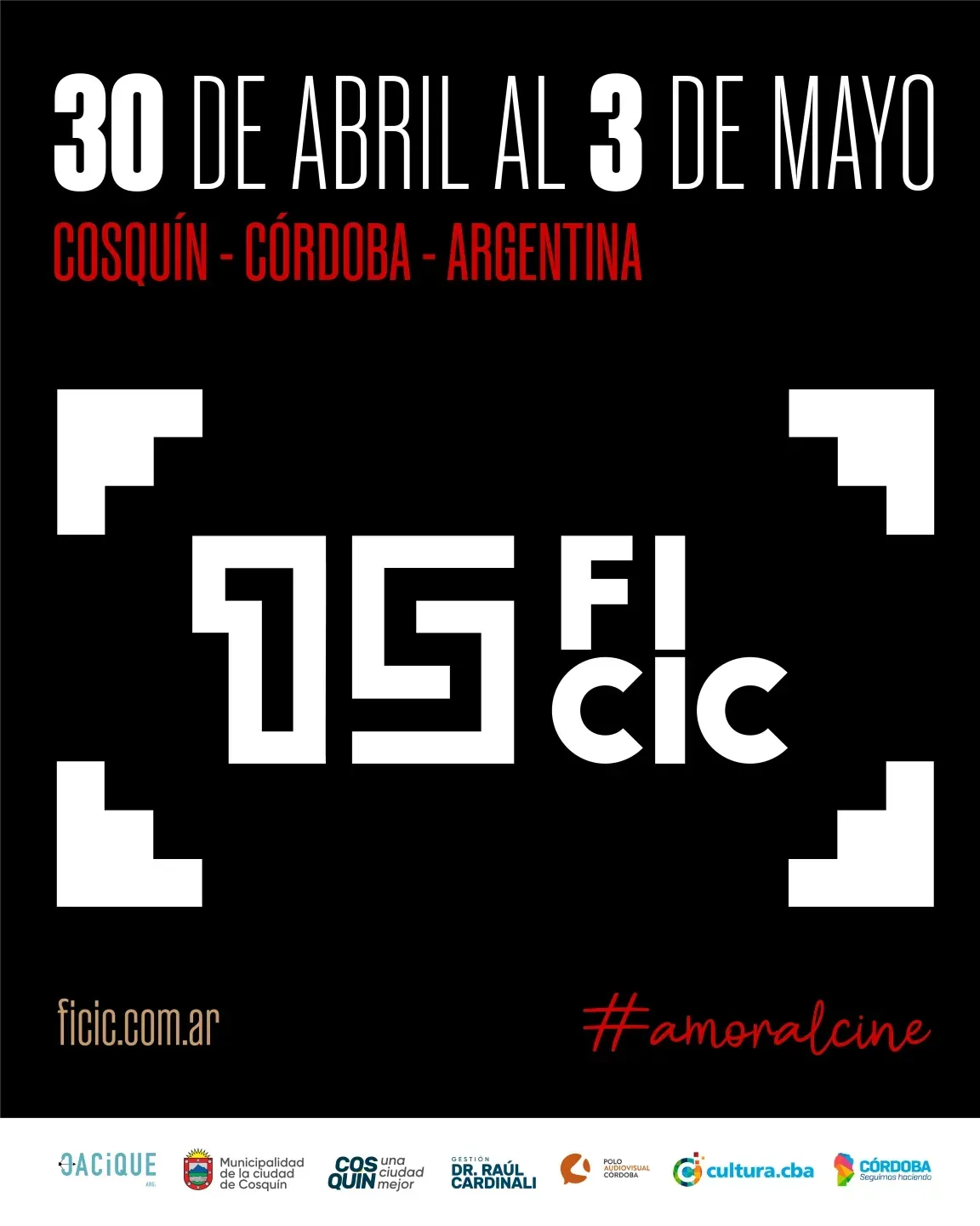 Ganadores y homenajes destacados en la 15ª edición del Festival Internacional de Cine Independiente de Cosquín