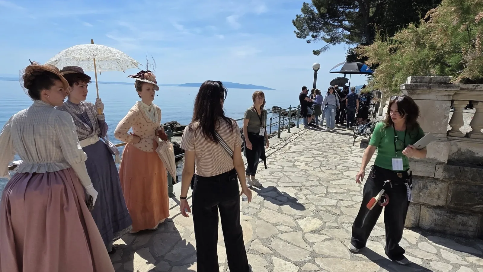 La serie británica The Forsytes graba su tercera temporada en Opatija y distintas zonas de Croacia